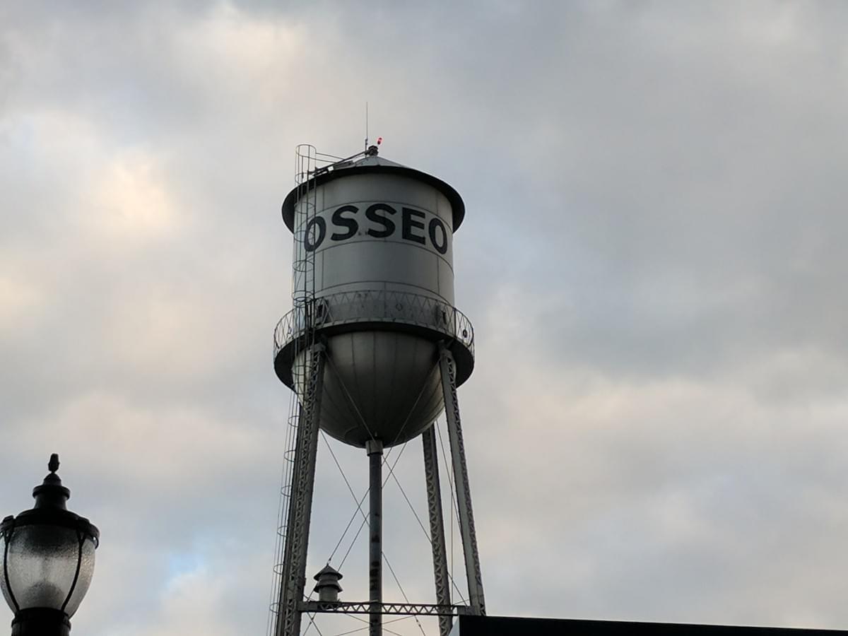 Water Tower in Osseo Water Tower in Osseo