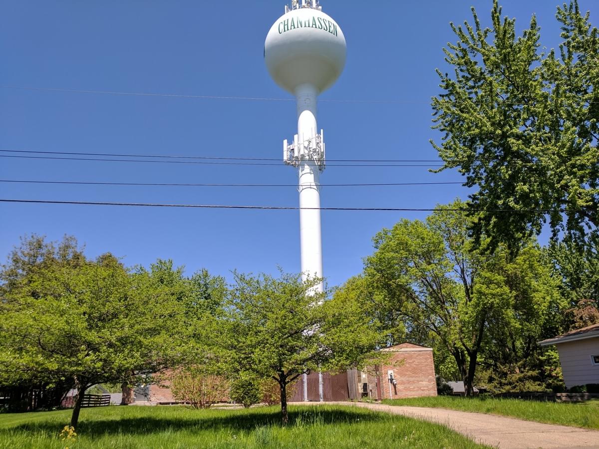 water Tower in Chanhassen water Tower in Chanhassen