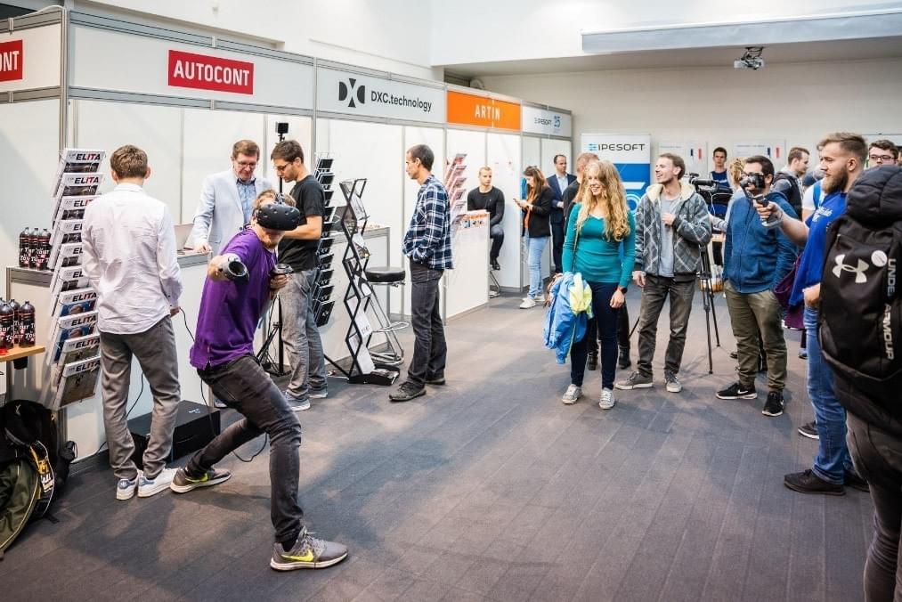 Virtuálna realita na podujatí IT trhovisko Virtuálna realita na podujatí IT trhovisko