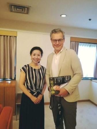 stellavoce 高島まき ヴァイオリニスト レーピン氏インタビュー通訳 stellavoce 高島まき ヴァイオリニスト レーピン氏インタビュー通訳
