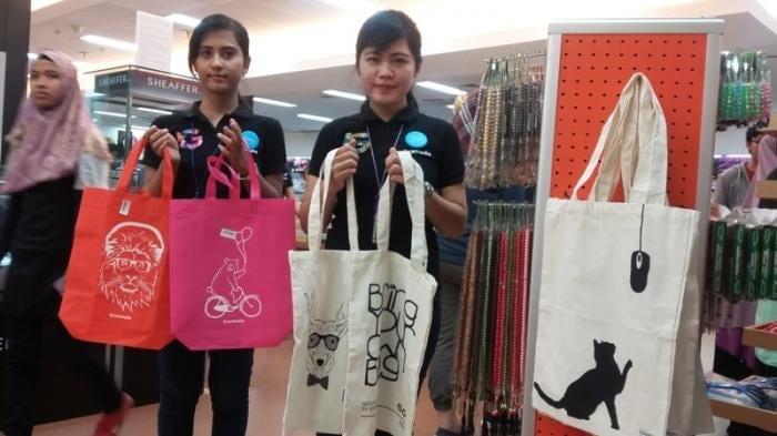 tote bag gramedia