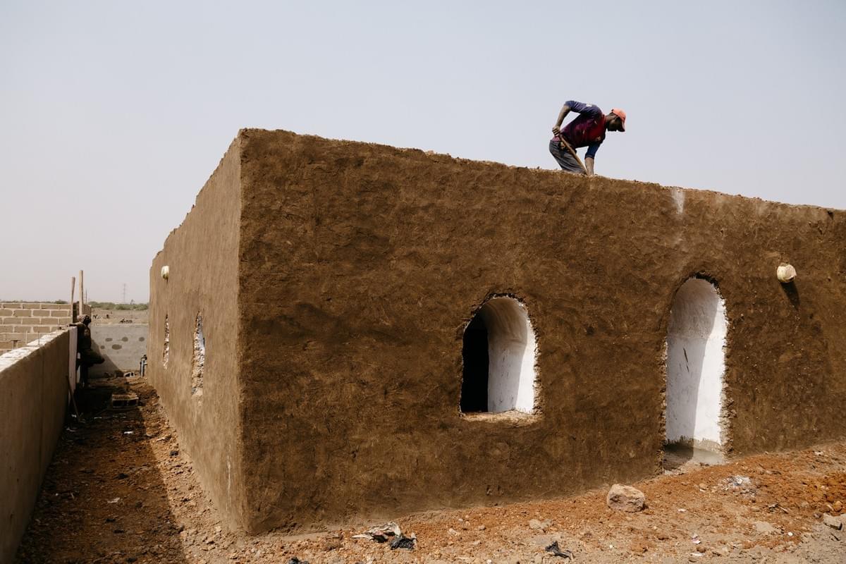 Earth Architecture-Kabakoo FabLab- Nubian Vault - Bamako - Mali Earth Architecture-Kabakoo FabLab- Nubian Vault - Bamako - Mali