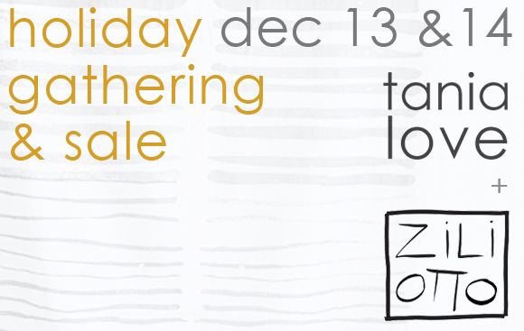 Please join me and TANIA LOVE for a fun holiday get together at her studio. It will be two fun evenings filled with holiday gift ideas, delicious food and drinks and an opportunity to discover my Dad's art. Thursday December 13th Friday December 14th both from 5:30-8:30pm 258 Wallace ave. suite 204 Hope to see you there, Jennifer xoxo Please join me and TANIA LOVE for a fun holiday get together at her studio. It will be two fun evenings filled with holiday gift ideas, delicious food and drinks and an opportunity to discover my Dad's art. Thursday December 13th Friday December 14th both from 5:30-8:30pm 258 Wallace ave. suite 204 Hope to see you there, Jennifer xoxo