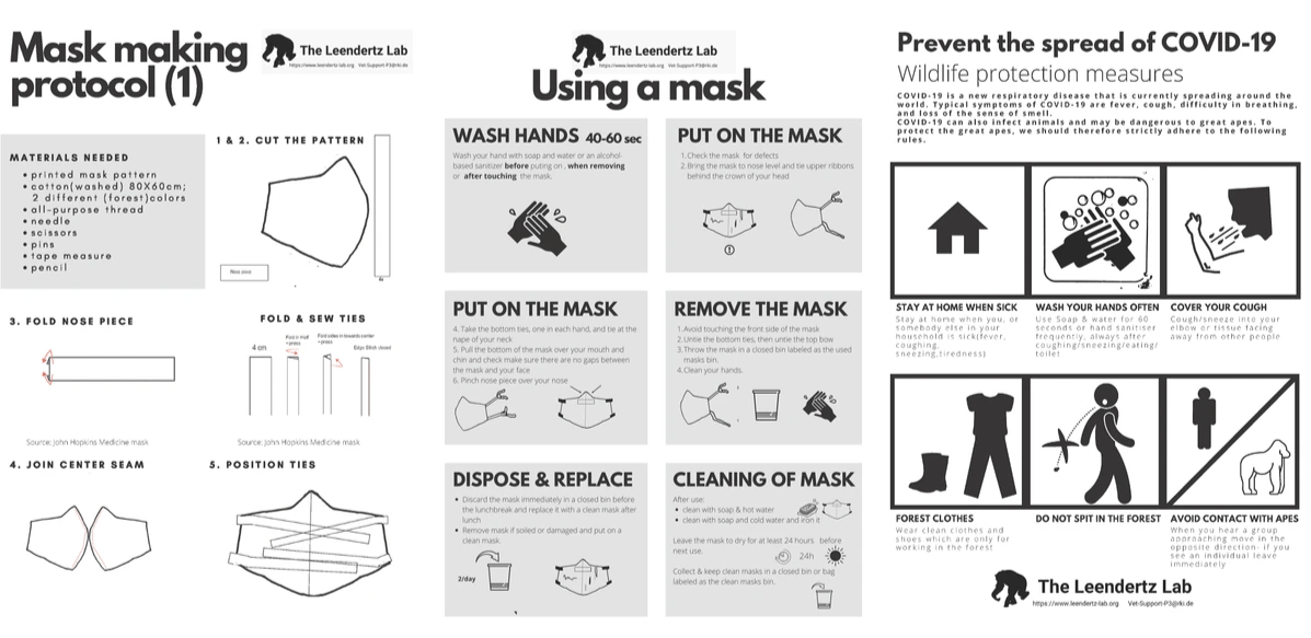 Resources to help design and implement risk reduction strategies at great ape field sites. Resources to help design and implement risk reduction strategies at great ape field sites.