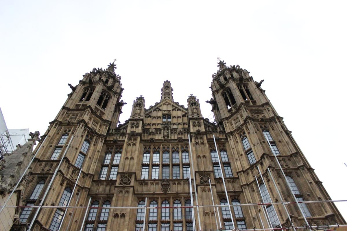 Our view of Parliament from the ground! Our view of Parliament from the ground!