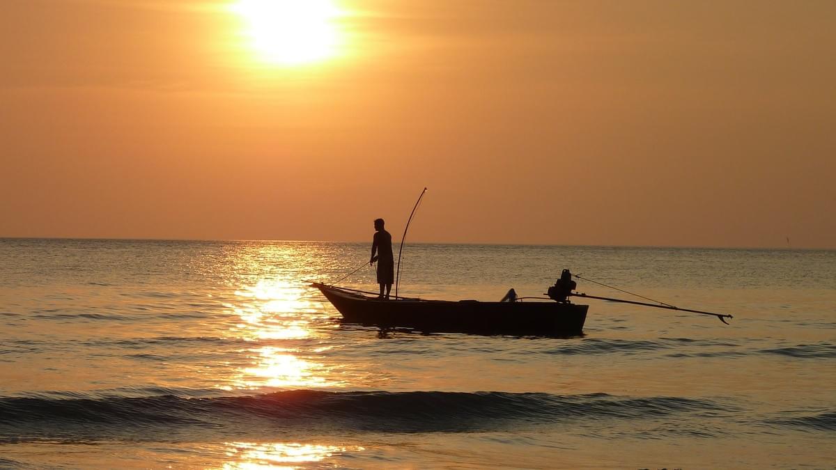 釣り 夕日 釣り 夕日