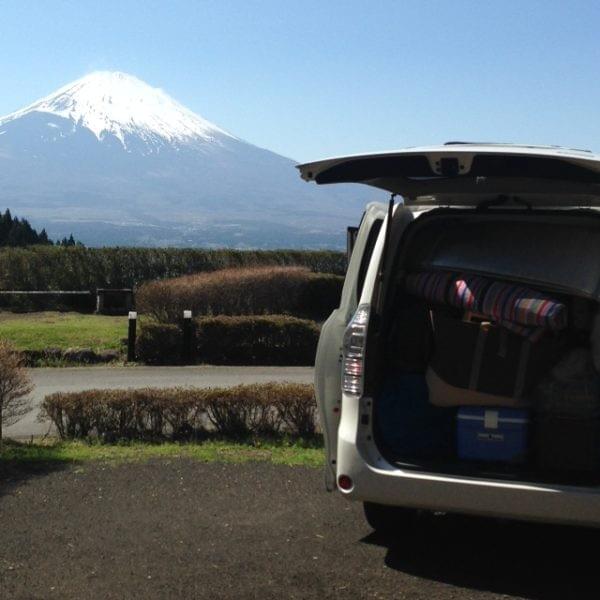 乙女森林公園第二キャンプ場 富士山 乙女森林公園第二キャンプ場 富士山