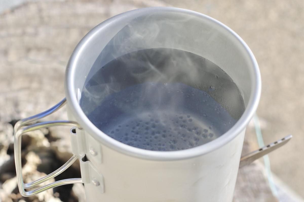 カップヌードル1杯分のお湯 カップヌードル1杯分のお湯