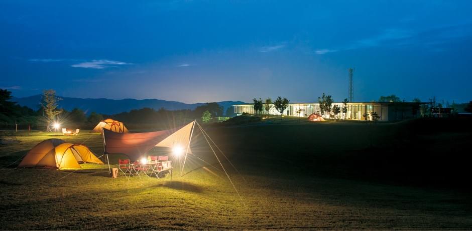 スノーピークのキャンプ場 スノーピークのキャンプ場
