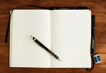 Notebook from 2019. Notebook from 2019.