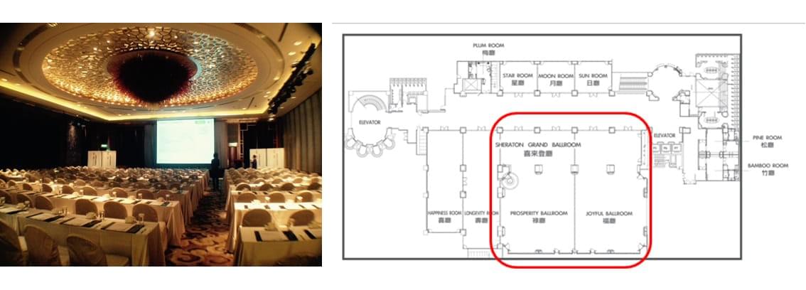 喜來登福祿廳 喜來登福祿廳