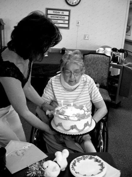 Grandmother Birthday at Rehabilitation Center (c) Dena Michele Rosko Grandmother Birthday at Rehabilitation Center (c) Dena Michele Rosko
