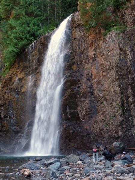 Franklin Falls, Cascade Range, Wash., Photo (c) James Rosko Franklin Falls, Cascade Range, Wash., Photo (c) James Rosko