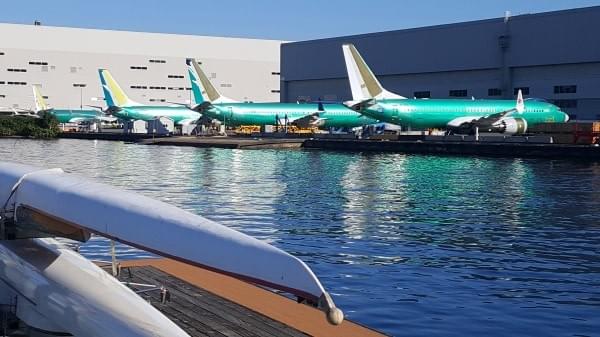 Boeing airplanes + boats via the boathouse at Lake Washington, Renton, Wash. Boeing airplanes + boats via the boathouse at Lake Washington, Renton, Wash.