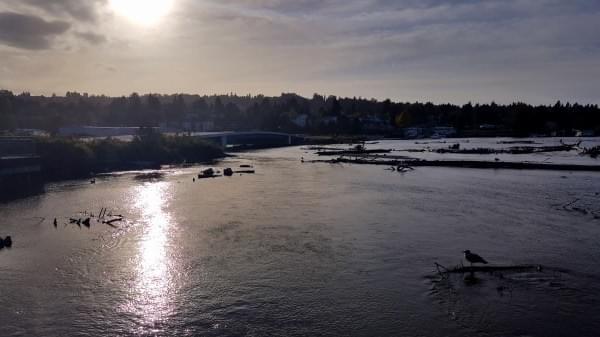 Cedar River Watershed at sunset, Renton, Wash., October 2017 Cedar River Watershed at sunset, Renton, Wash., October 2017