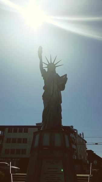 Lady Liberty at Alki Beach, Seattle, Wash., May 7, 2016 Lady Liberty at Alki Beach, Seattle, Wash., May 7, 2016