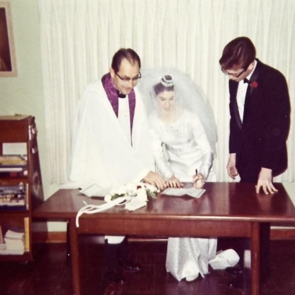 My parents signing their wedding certificate 1968 My parents signing their wedding certificate 1968