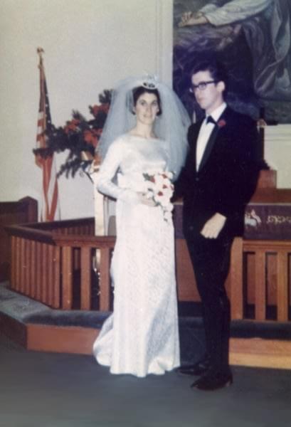 My parents' wedding day in 1968 My parents' wedding day in 1968