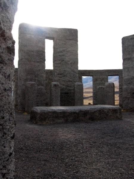 Stonehenge Veterans Memorial at Maryshill Oregon Stonehenge Veterans Memorial at Maryshill Oregon