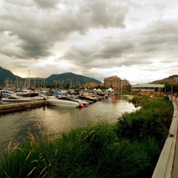 Marina at Kelowna, BC, Canada Marina at Kelowna, BC, Canada