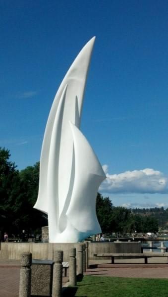 Sculpture at park, Kelowna, BC, Canada Sculpture at park, Kelowna, BC, Canada