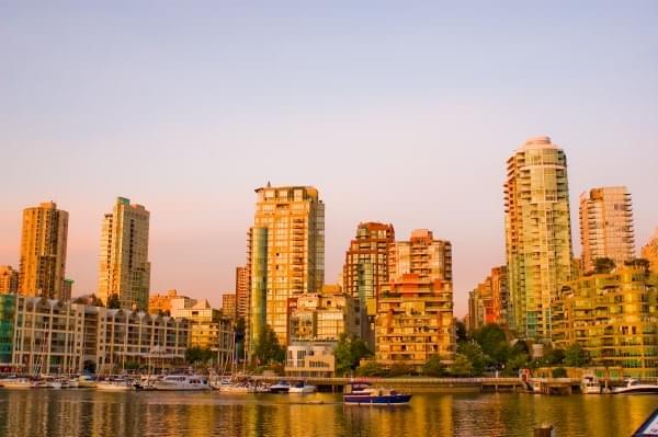 Sunset at False Creek, Vancouver, BC, Canada Sunset at False Creek, Vancouver, BC, Canada
