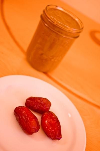 Green smoothie + medjool dates at Victoria, BC, Canada Green smoothie + medjool dates at Victoria, BC, Canada
