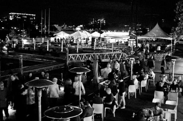 Ship Point Night Market, Victoria, BC, Canada Ship Point Night Market, Victoria, BC, Canada