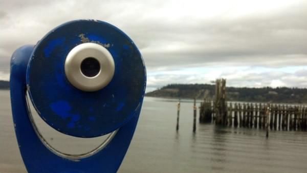 Viewer at Titlow Beach, Tacoma, Wash. Viewer at Titlow Beach, Tacoma, Wash.