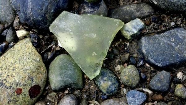 Sea glass at Titlow Beach, Tacoma, Wash. Sea glass at Titlow Beach, Tacoma, Wash.