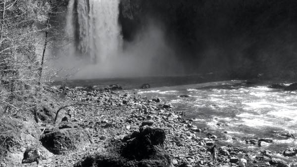 Basin at Snoqualmie Falls, North Bend, Wash. Basin at Snoqualmie Falls, North Bend, Wash.