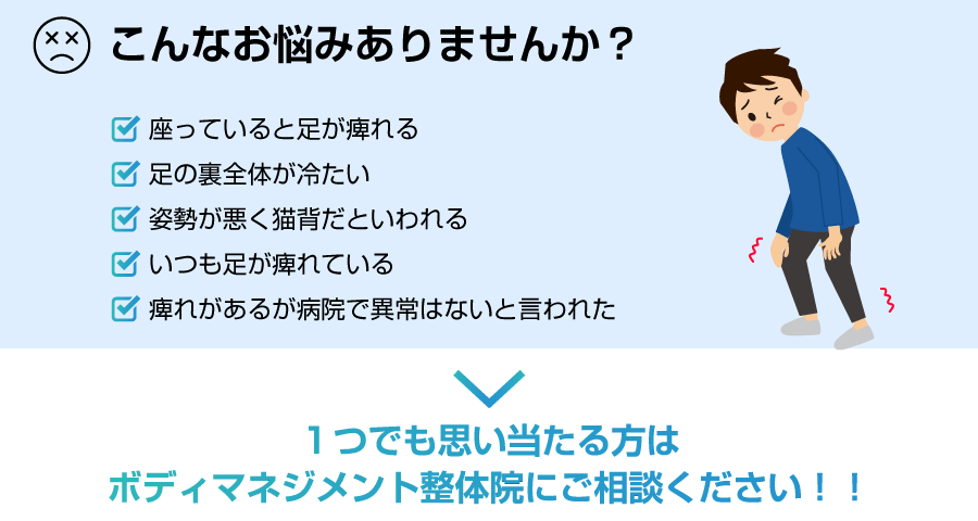 足の痺れ 足の痺れ