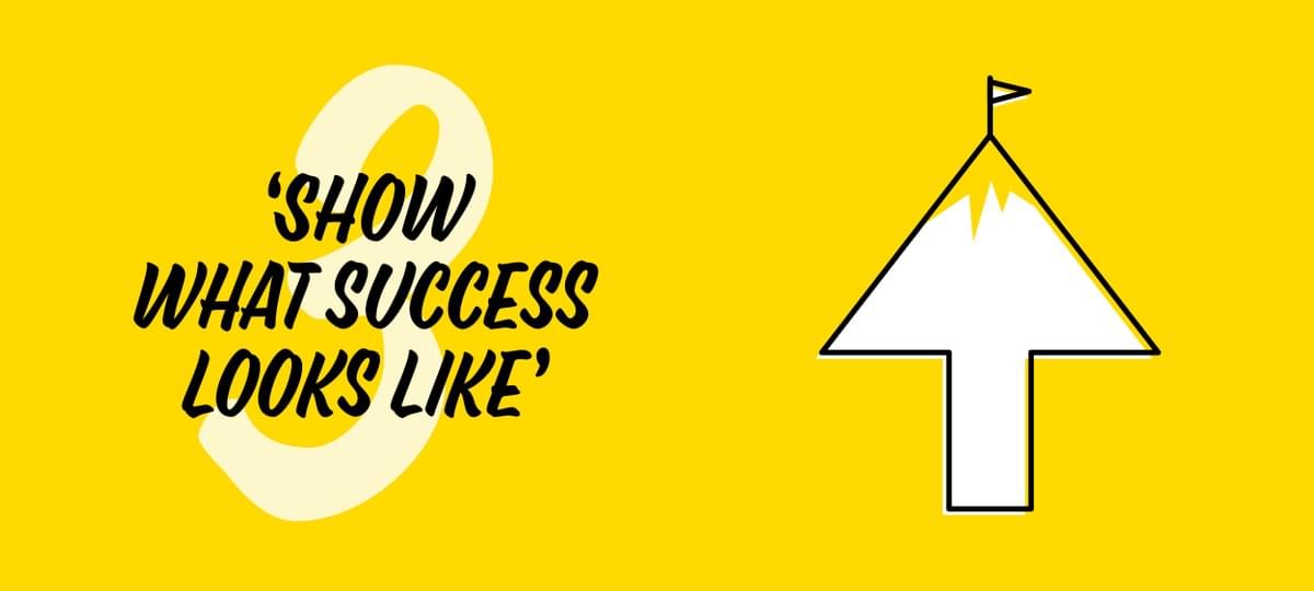 We Are Brass Tacks. internal communications. Employee engagement. HSE. HR. Workplace culture - White arrow pointing upwards with flag on top. We Are Brass Tacks. internal communications. Employee engagement. HSE. HR. Workplace culture - White arrow pointing upwards with flag on top.
