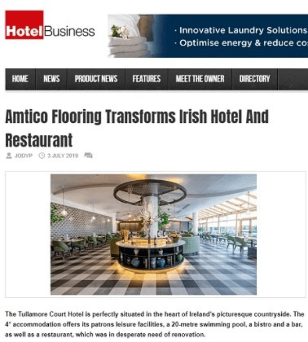 Complete replacement of carpet plus floor smoothing in restaurant and dining area at Tullamore Court Hotel. Flooring by LRK Flooring. Complete replacement of carpet plus floor smoothing in restaurant and dining area at Tullamore Court Hotel. Flooring by LRK Flooring.