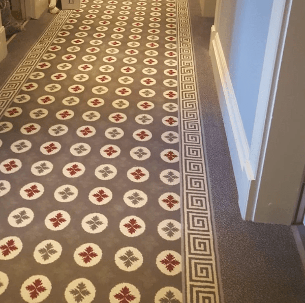 Bespoke carpet at Hibernian Hotel Kilkenny. Flooring by LRK Flooring. Bespoke carpet at Hibernian Hotel Kilkenny. Flooring by LRK Flooring.