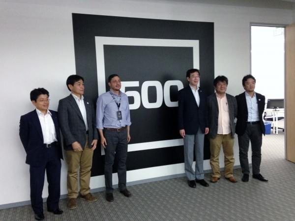 2016年、久元市長の500 Startups訪問 2016年、久元市長の500 Startups訪問