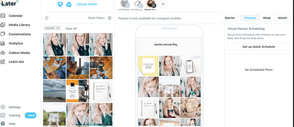 Schedule your posts using Later Media Schedule your posts using Later Media