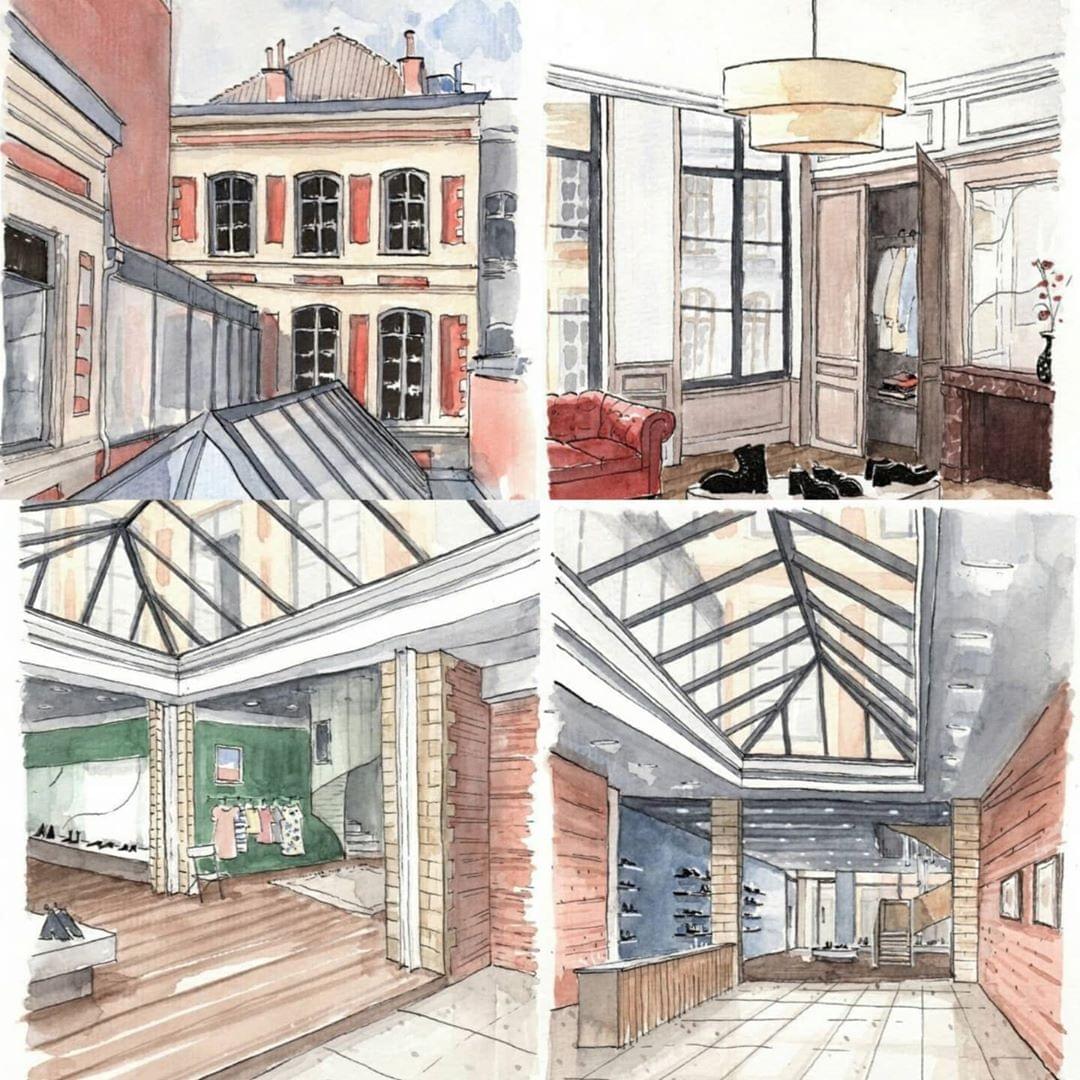 les nouveaux locaux de la botte chantilly rue lepelletier à lille les nouveaux locaux de la botte chantilly rue lepelletier à lille