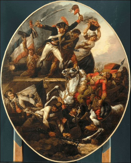 François Watteau - Le siège de Lille de 1792 François Watteau - Le siège de Lille de 1792
