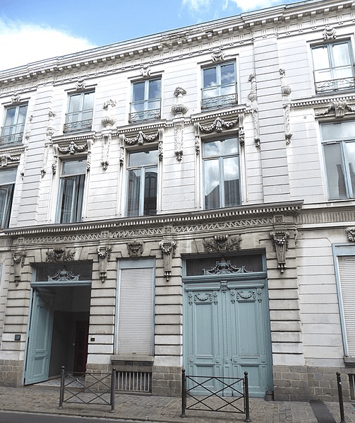 Lille rue basse Actuel façade de l'ancien Hôtel de l'Europe Lille rue basse Actuel façade de l'ancien Hôtel de l'Europe