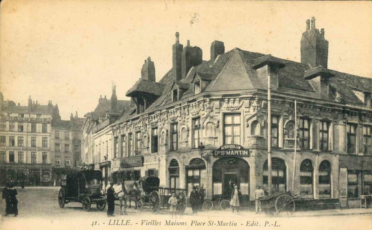 estaminet au bon bouillon du Saint Martin dans la maison gilles de la boe à lille estaminet au bon bouillon du Saint Martin dans la maison gilles de la boe à lille