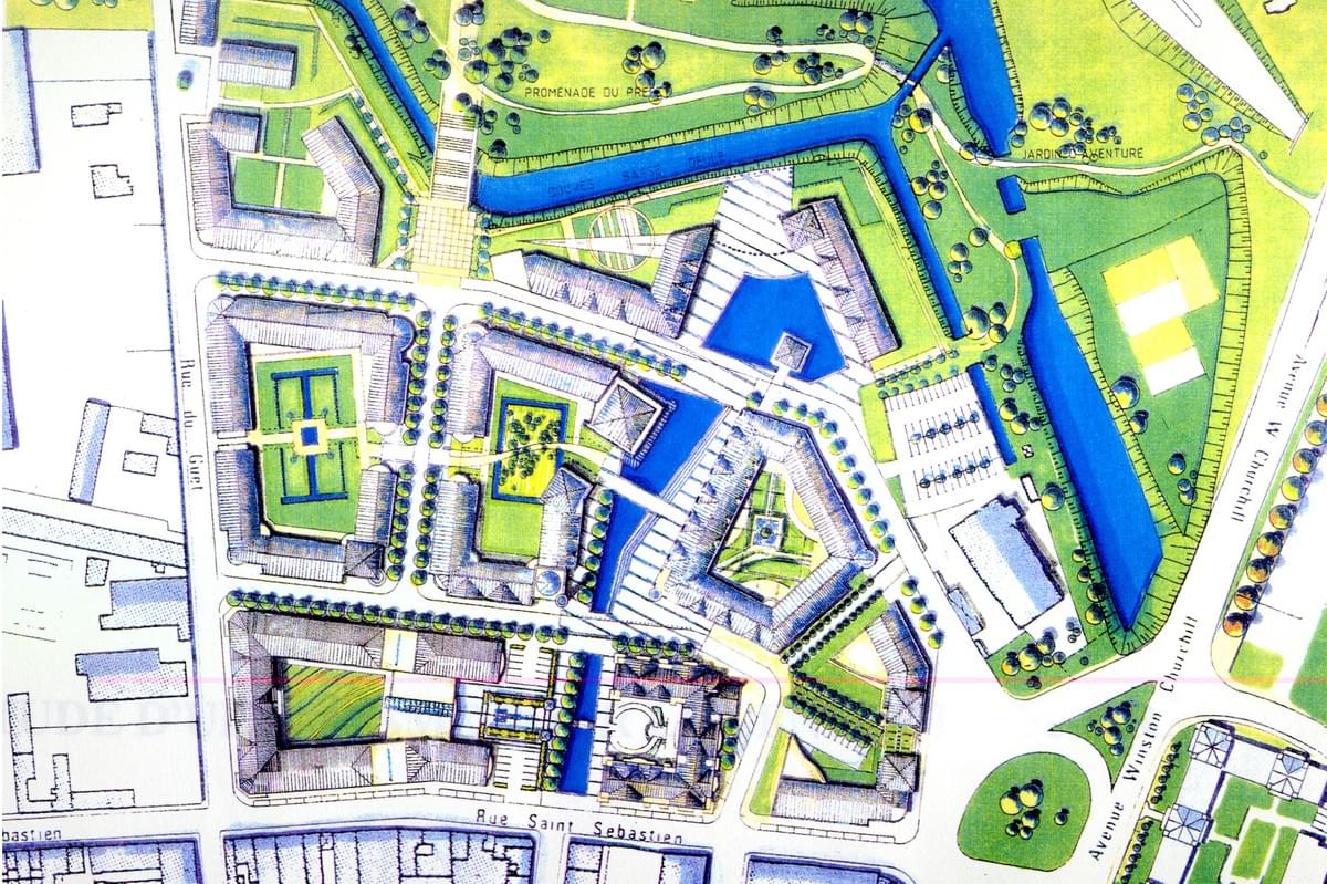 lille disneyland - plan du quartier lille disneyland - plan du quartier