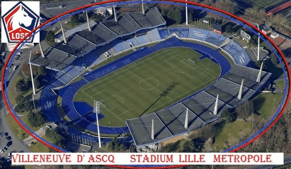 Lille losc Le Stadium Lille Métropole, connu aussi sous le nom de Stadium Nord Lille losc Le Stadium Lille Métropole, connu aussi sous le nom de Stadium Nord