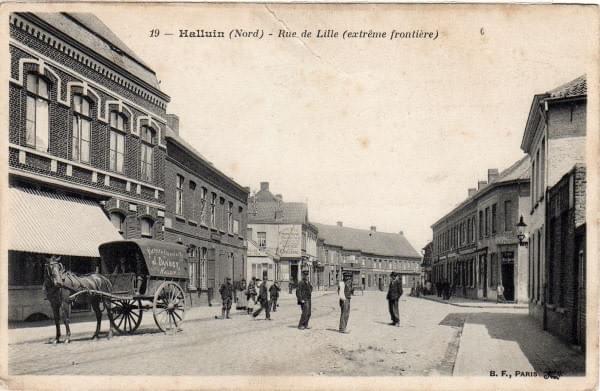 photo de la vie quotidienne de la rue de Lille à Halluin dans le Nord photo de la vie quotidienne de la rue de Lille à Halluin dans le Nord