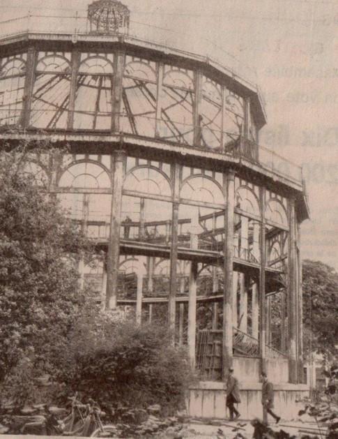 la serre du Palais Rameau à Lille en travaux la serre du Palais Rameau à Lille en travaux