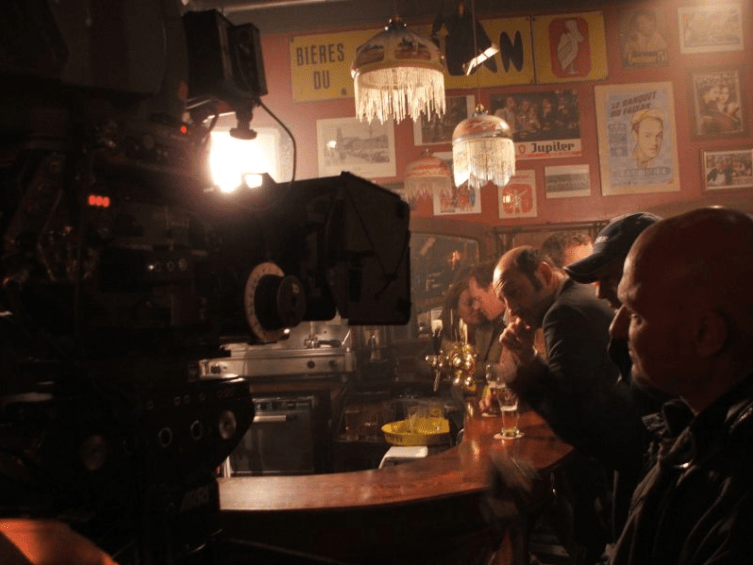 Lille Coulisses du tournage d'une scène de Bienvenue chez les Ch'tis au restaurant La Ducasse, rue Solférino Lille Coulisses du tournage d'une scène de Bienvenue chez les Ch'tis au restaurant La Ducasse, rue Solférino