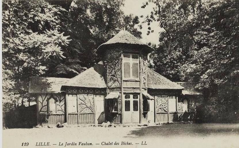 chalet des biches Jardin Vauban à Lille chalet des biches Jardin Vauban à Lille