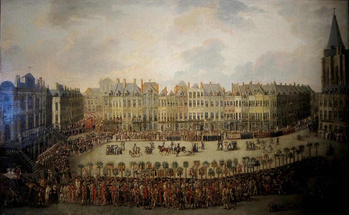 François Watteau - La procession de Lille de 1789 François Watteau - La procession de Lille de 1789