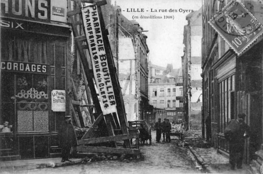 la rue des oyers détruite pour laisser la place à lille immeuble proue rue de la clé clef boulevard carnot la rue des oyers détruite pour laisser la place à lille immeuble proue rue de la clé clef boulevard carnot