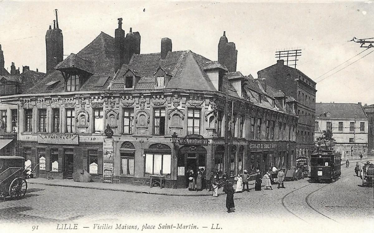 la Maison Gilles de la Boë en 1908 à Lille la Maison Gilles de la Boë en 1908 à Lille